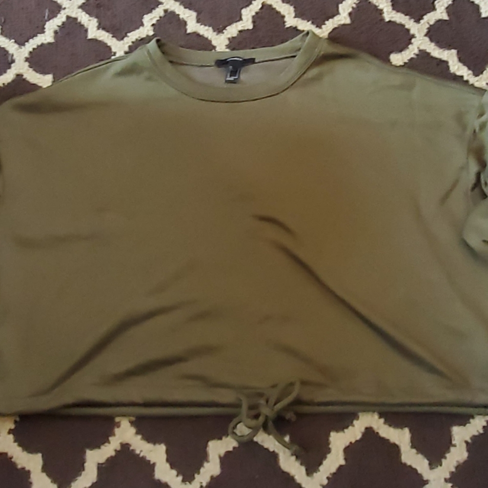 Olive Green Long Sleeved shirt
